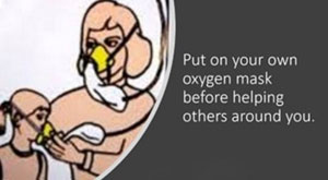 Aeroplane safety card information